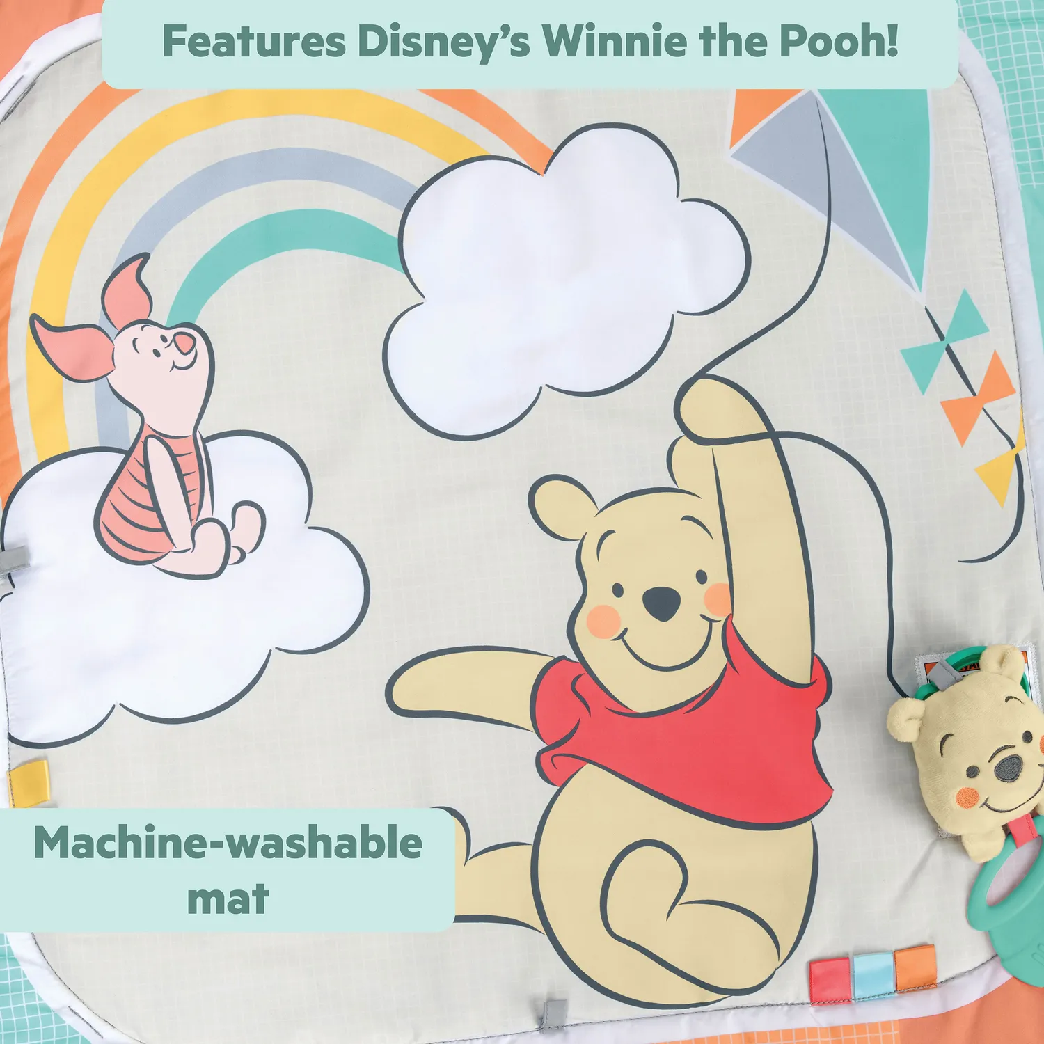 Bright Starts Winnie Puuh Spielbogen Hundred Acre waschbar