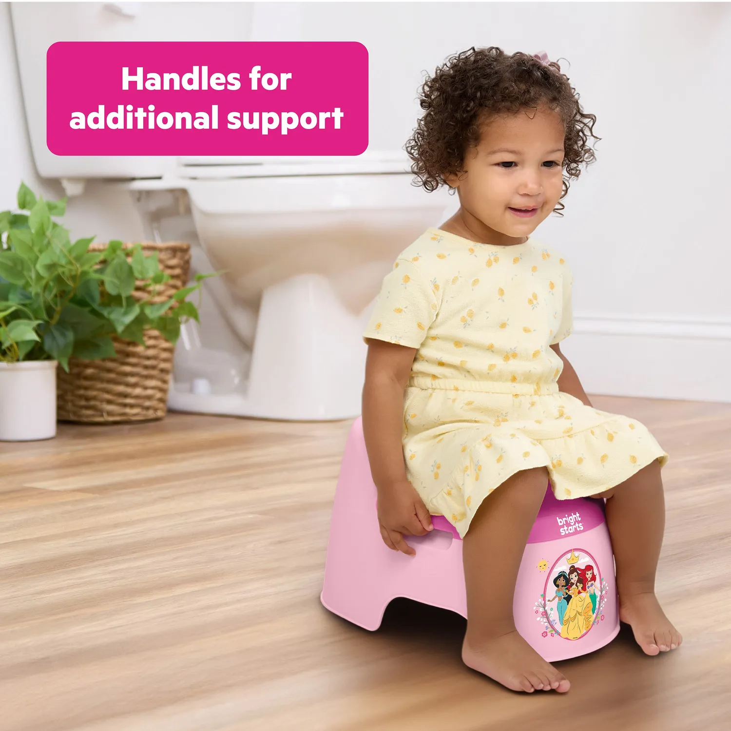 Bright Starts Disney Princess Full Comfort Töpfchen Rosa