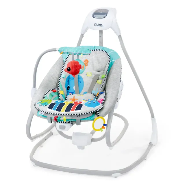 Baby Einstein Ocean Explorers Kick to It Babyschaukel 4-in-1 mit Klavier