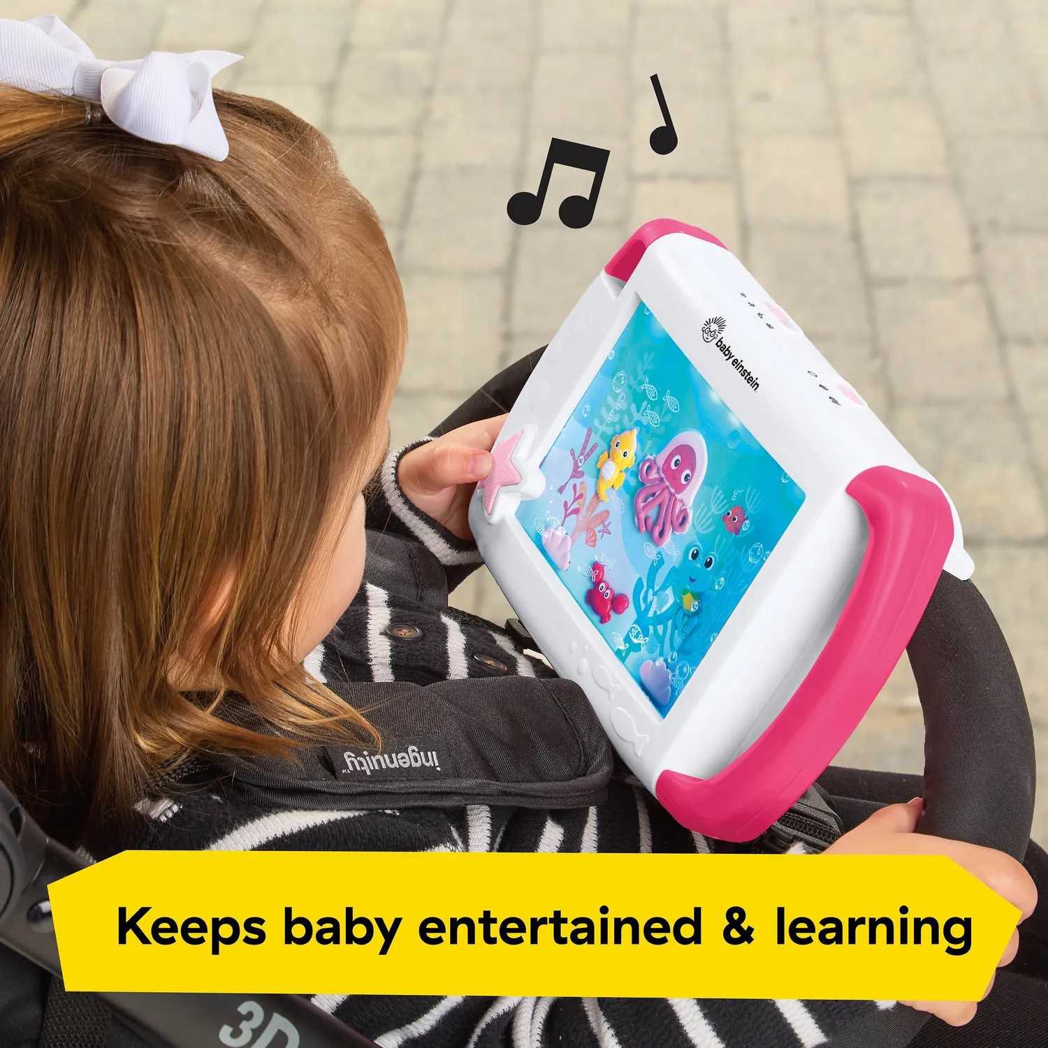 Baby Einstein Sea Dreams Soother On-the-Go Rosa Musik