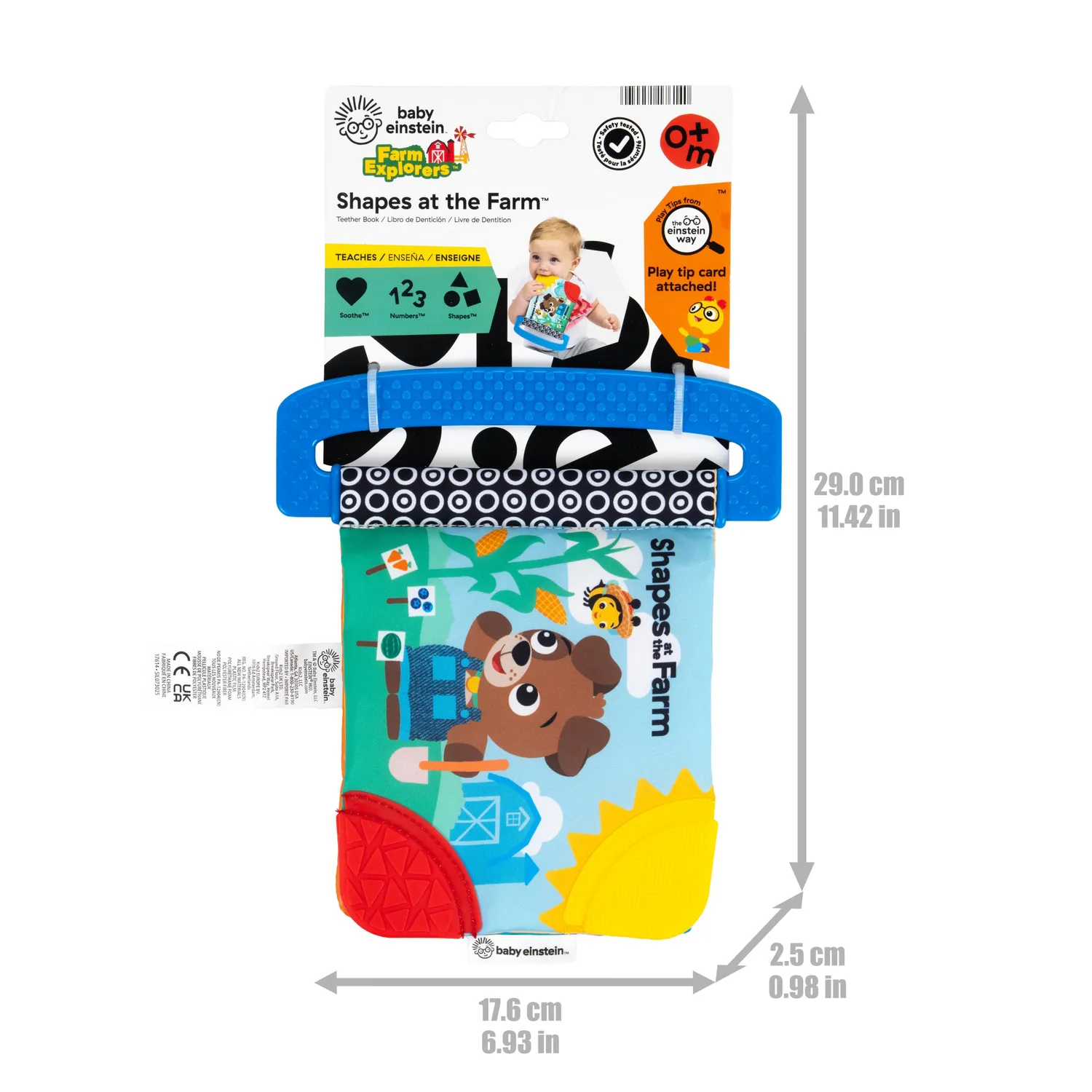 Baby Einstein Farm Explorers Beissbuch Formen Bauernhof