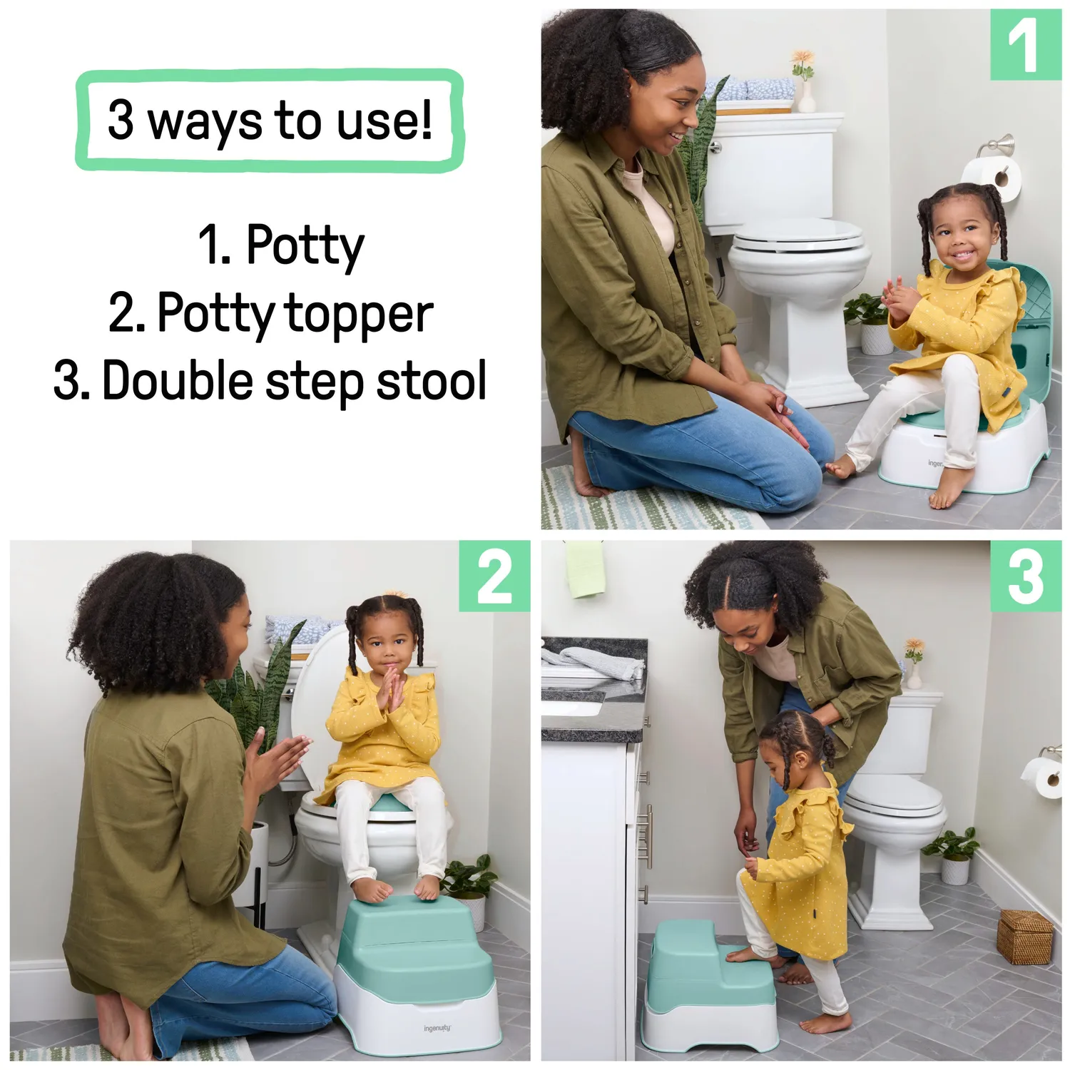 Summer Prepare to Potty 3-in-1 Töpfchen Weiß