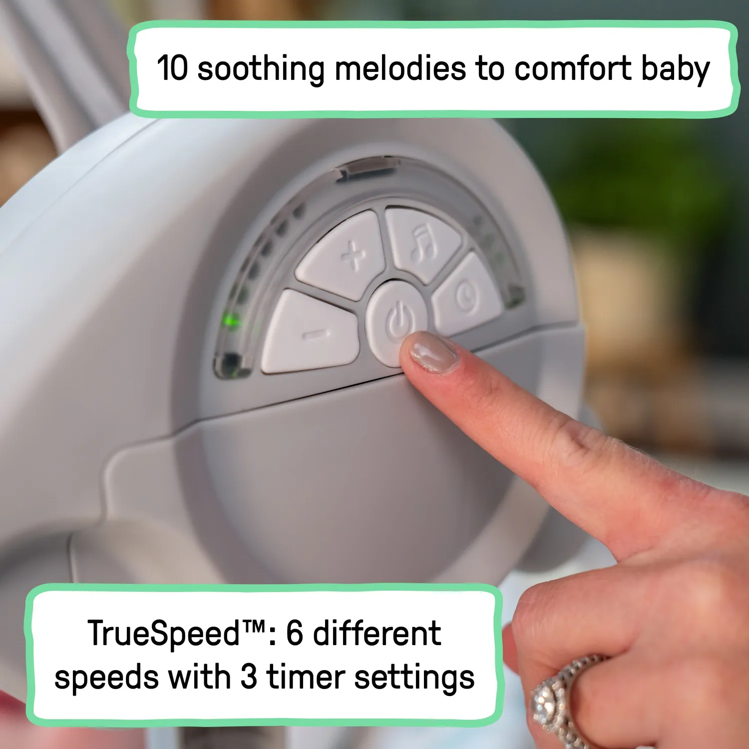 Ingenuity Comfort 2 Go Babyschaukel Endless Bloom faltbar