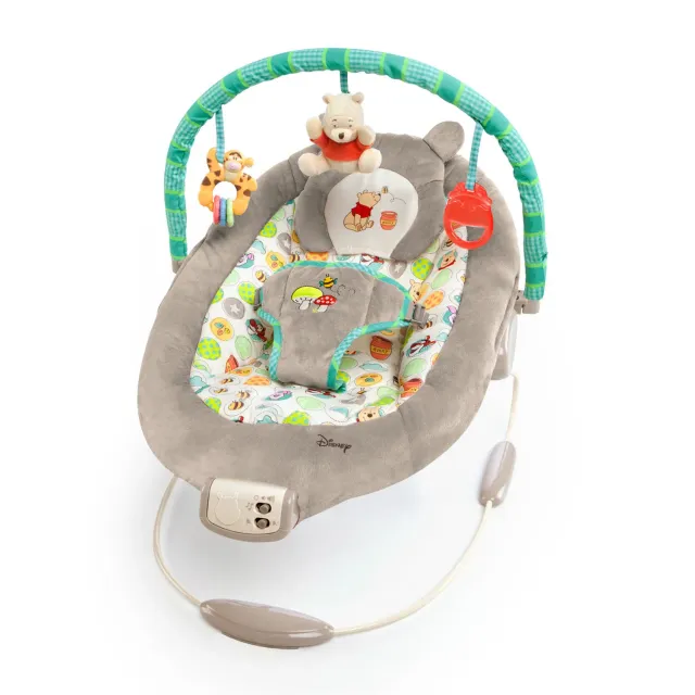 Bright Starts Winnie Pooh Dots Hunny Pots Babywippe Musik