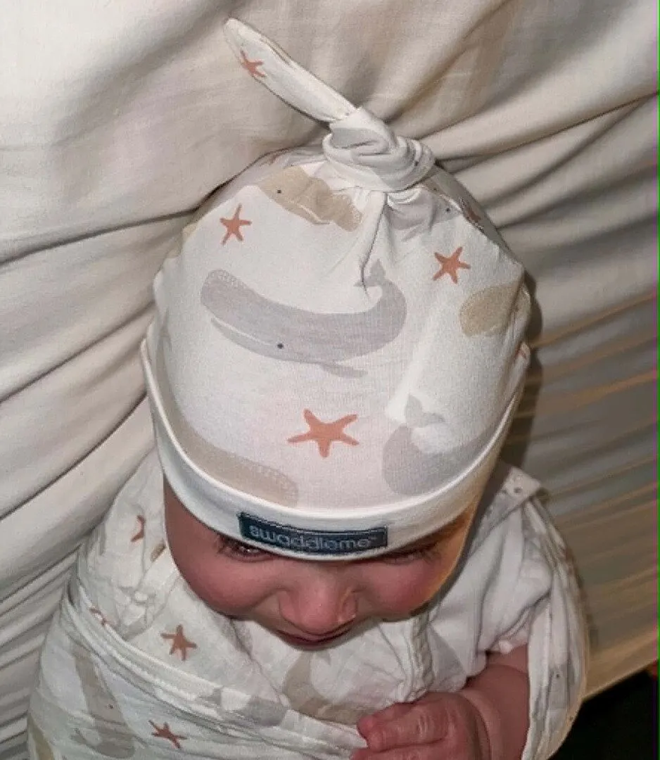 SwaddleMe First Moments Musseldecke & Mütze Set 4-tlg oeko-tex
