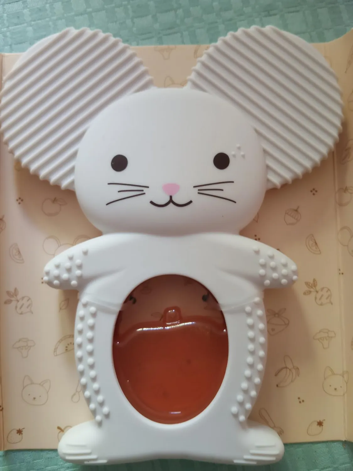 Kaloo Grignoti Beissring Eichhörnchen Kühlend Silikon