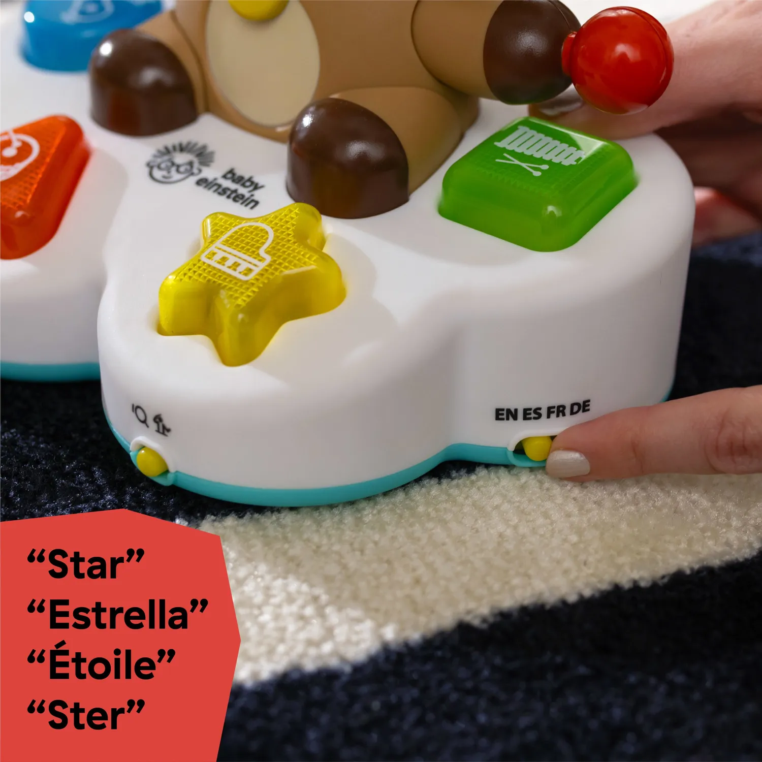 Baby Einstein Drum & Learn Dean Lernspielzeug 4 Sprachen