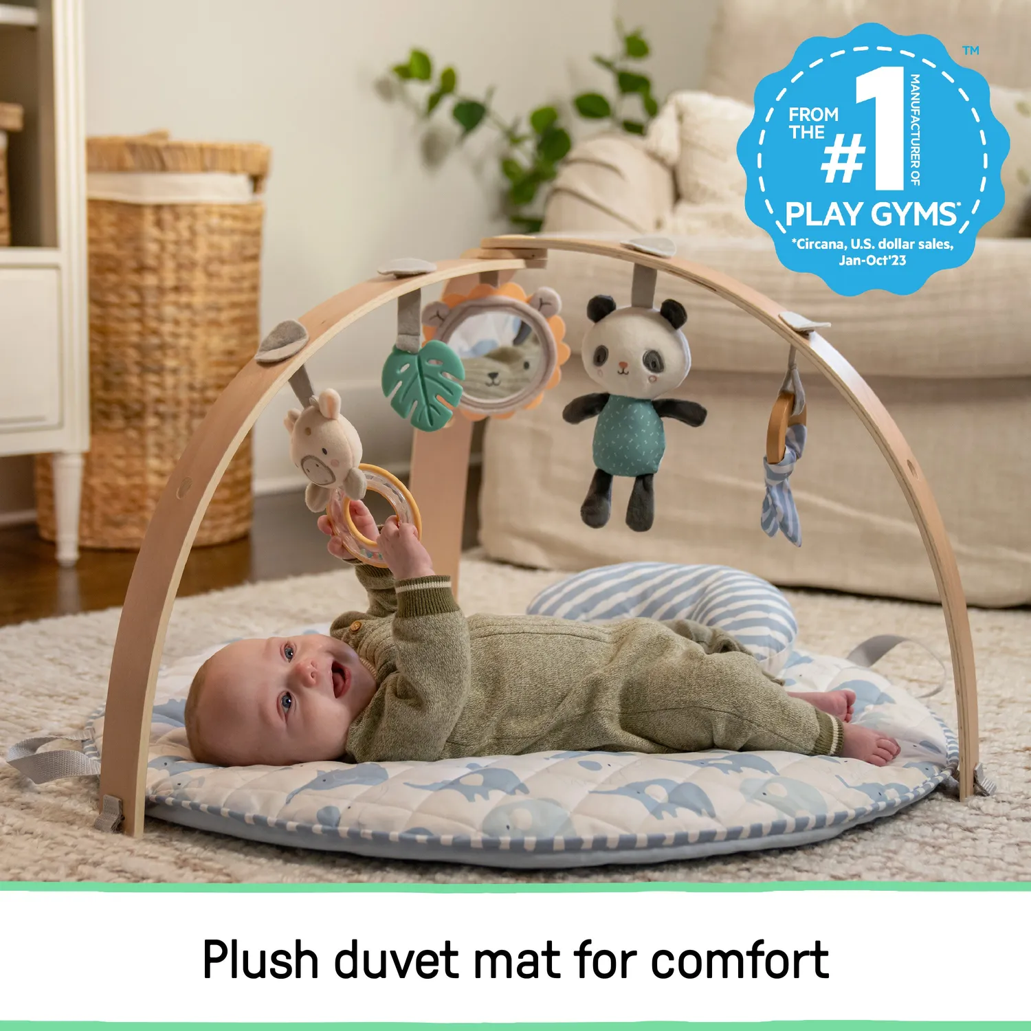 Ingenuity Cozy Spot Duvet Spieldecke Elephant March