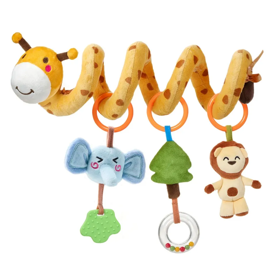 TUMAMA Spirale Spielzeug Kinderwagen Giraffe 3-teilig