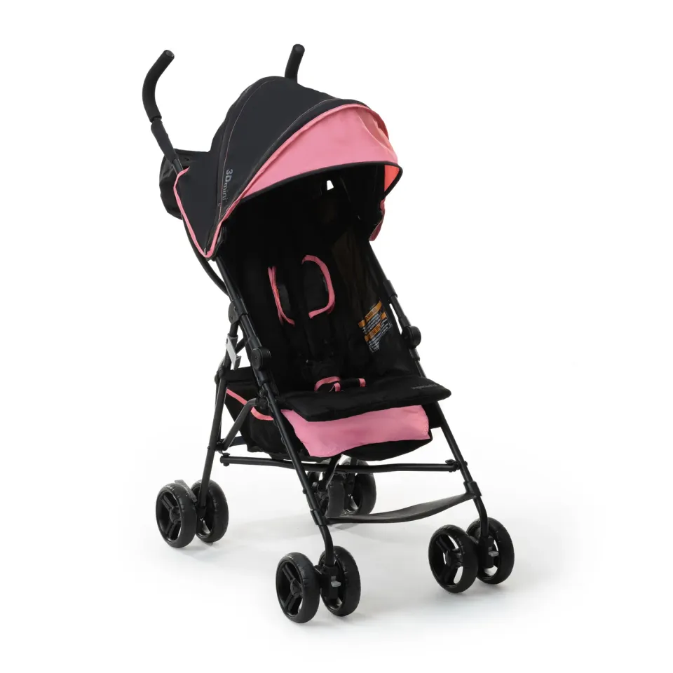Ingenuity 3Dmini Buggy Pink Leicht mit Liegefunktion