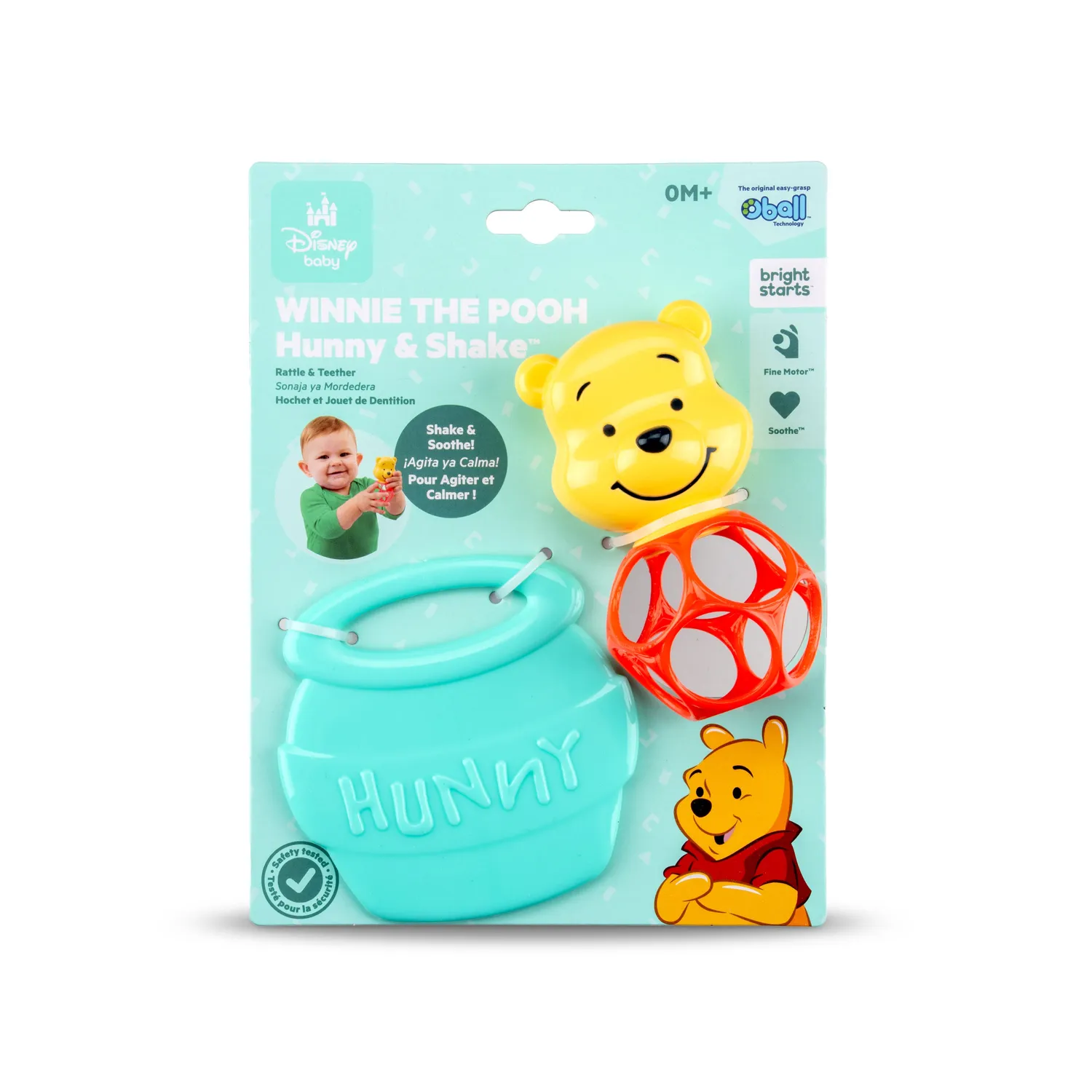 Disney Baby Winnie Puuh Hunny & Shake Rassel Beissring 2er Set