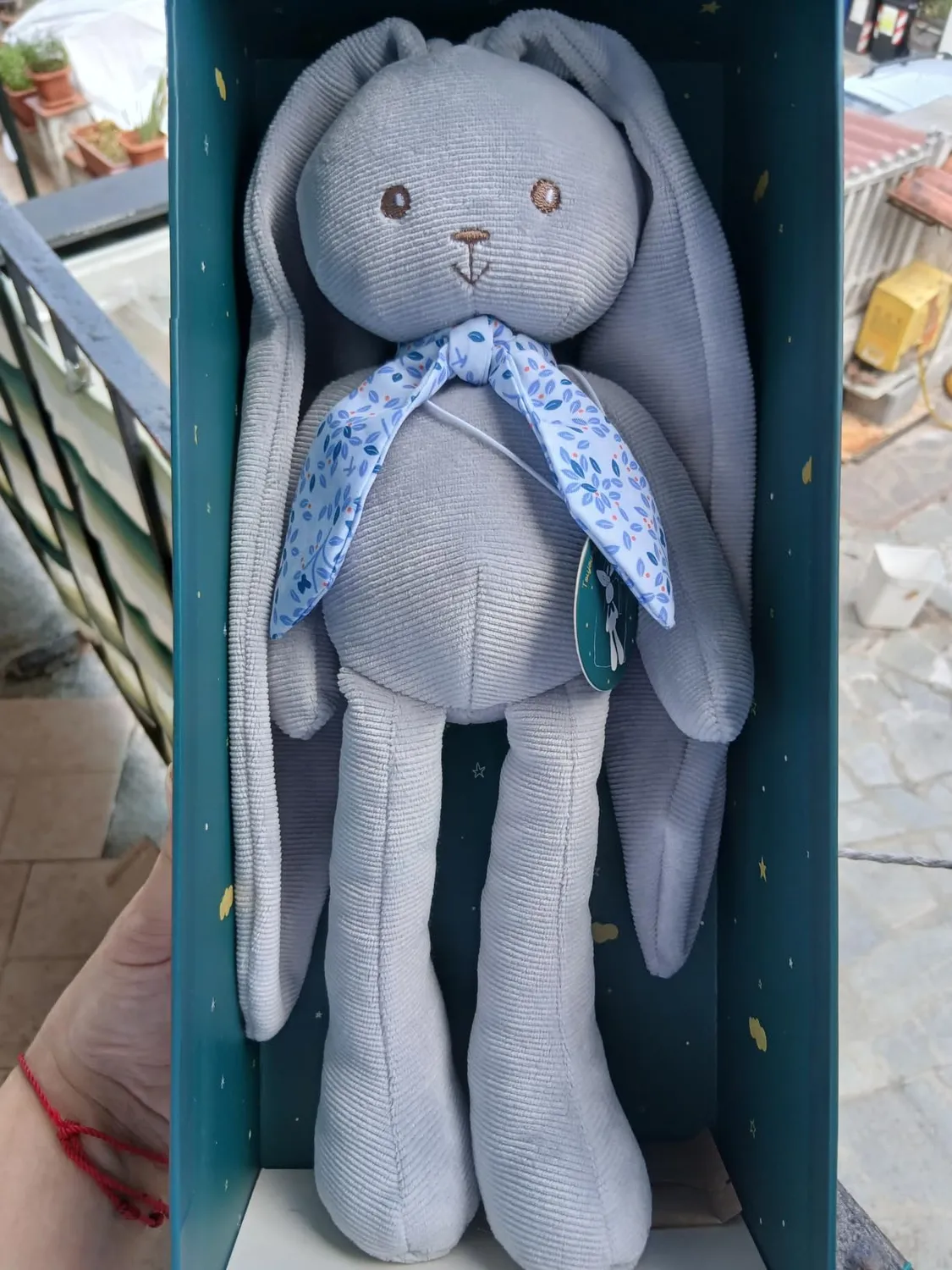 Kaloo Lapinoo Schmusetuch Hase Rosa 35 cm Geschenkbox