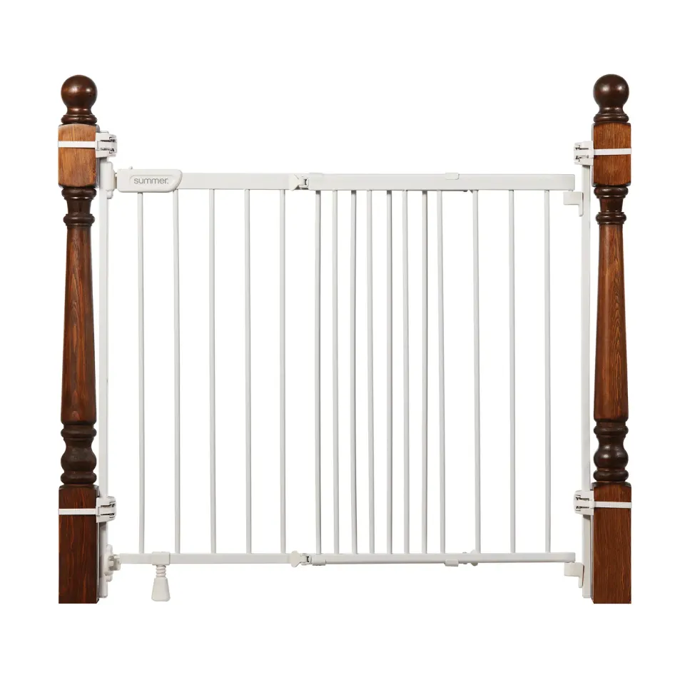 Summer Stairway+ 46W Treppenschutzgitter Weiß 79-117 cm