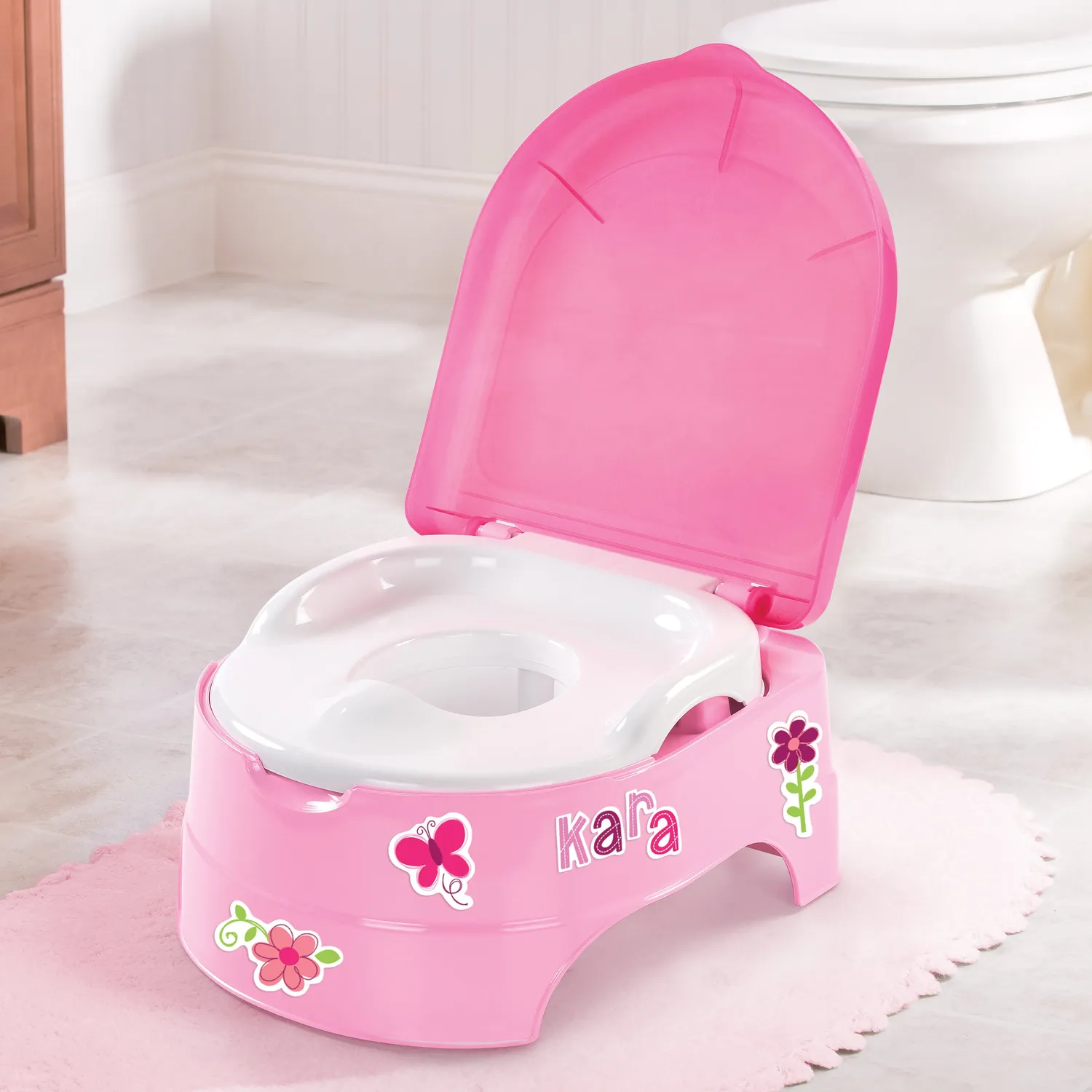 Summer My Fun Potty Töpfchen Pink mit Aufsatz 18-48 Monate