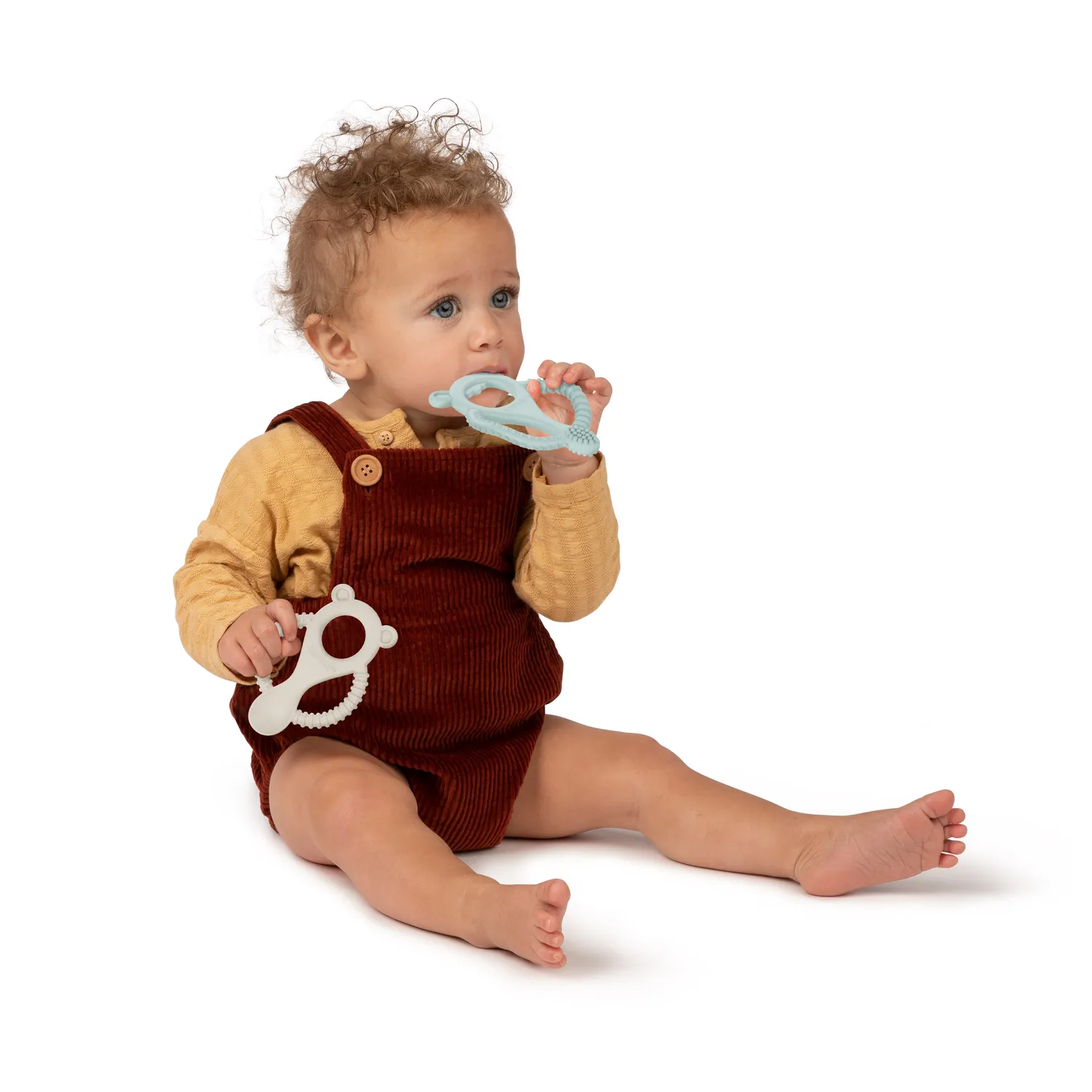 Ingenuity Gum Buddies Beißring 2er-Set ab 3 Monate