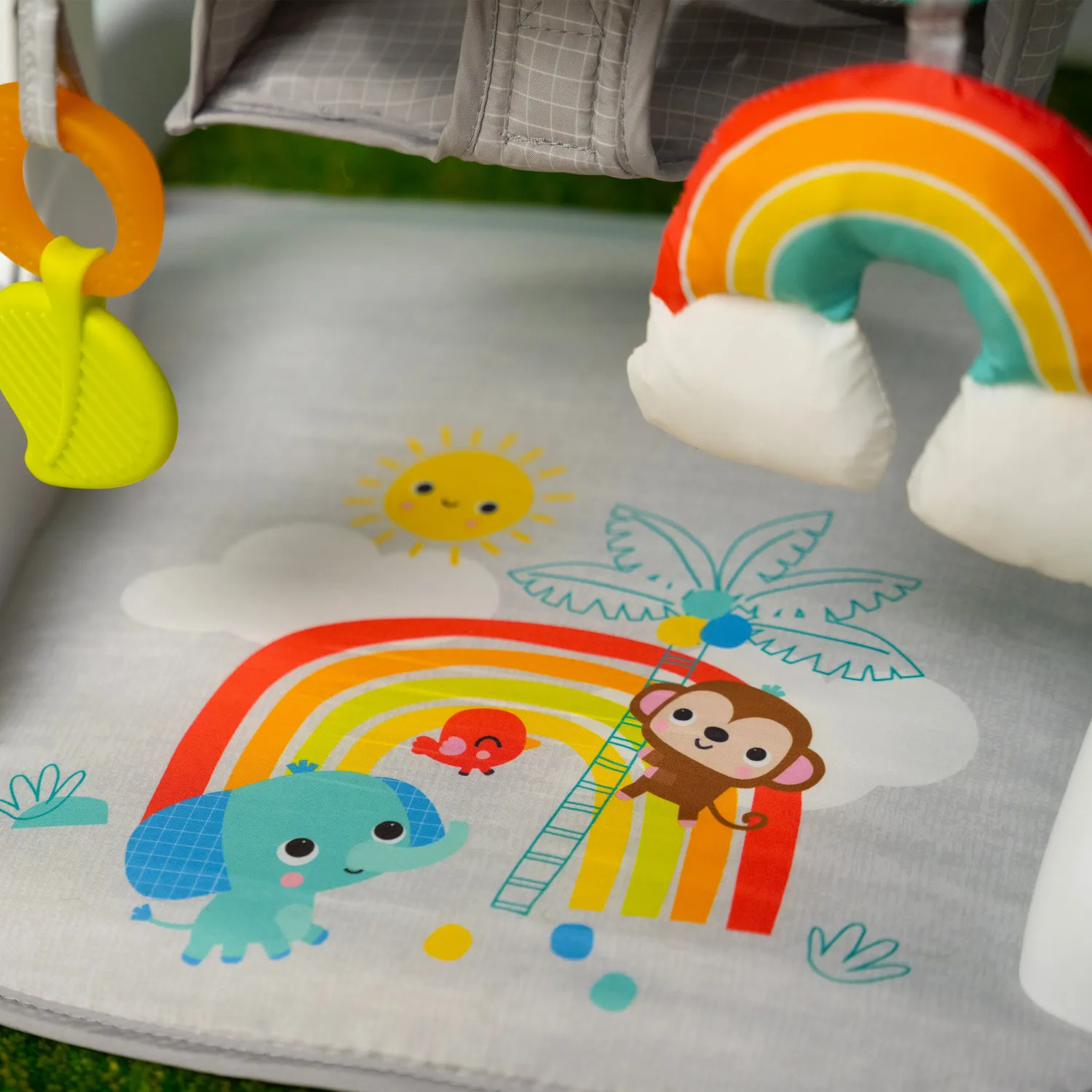 Bright Starts Learn-to-Sit Bodensitz Playful Paradise