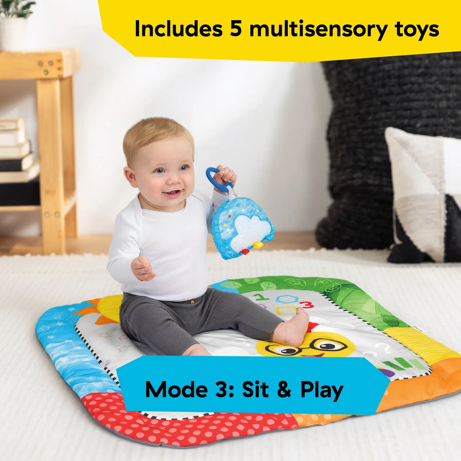 Baby Einstein Cals Curiosity Center Spieldecke faltbar