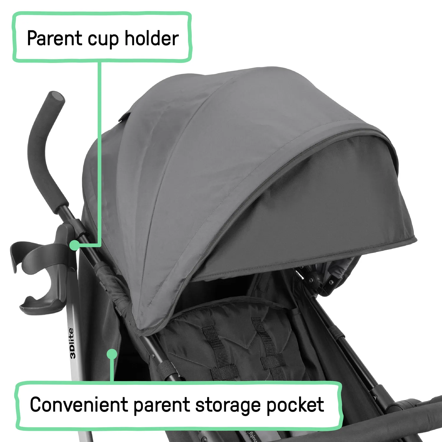 Ingenuity 3Dlite Jewel Buggy grau leicht 6,3 kg