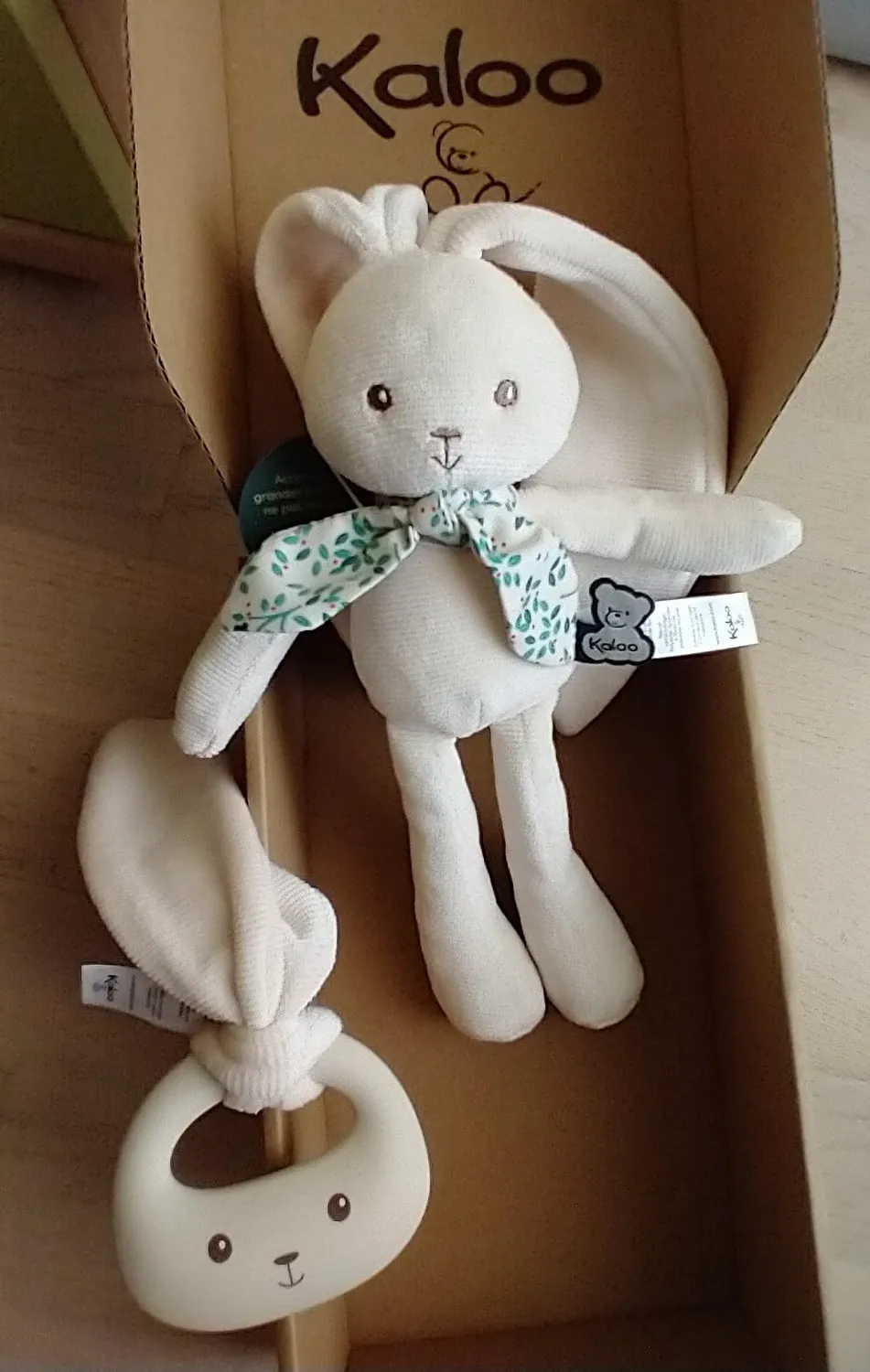 Kaloo Lapinoo K390041 Geschenkset Creme 2-teilig