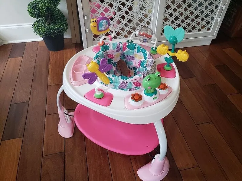 Bright Starts Bounce Bounce Baby Activity-Center Playful Palms