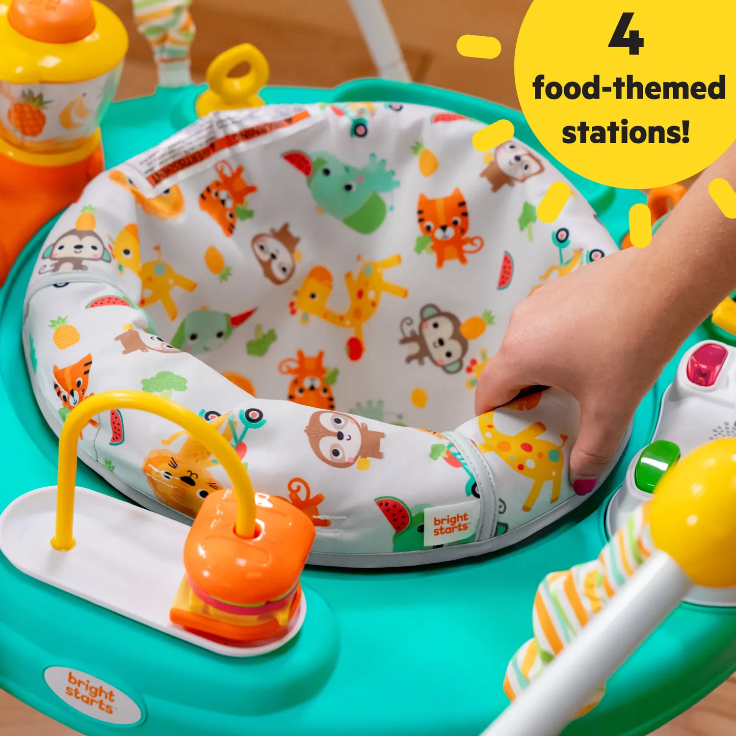 Bright Starts Cooking Up Fun Hüpfer Küche 360° mit Musik