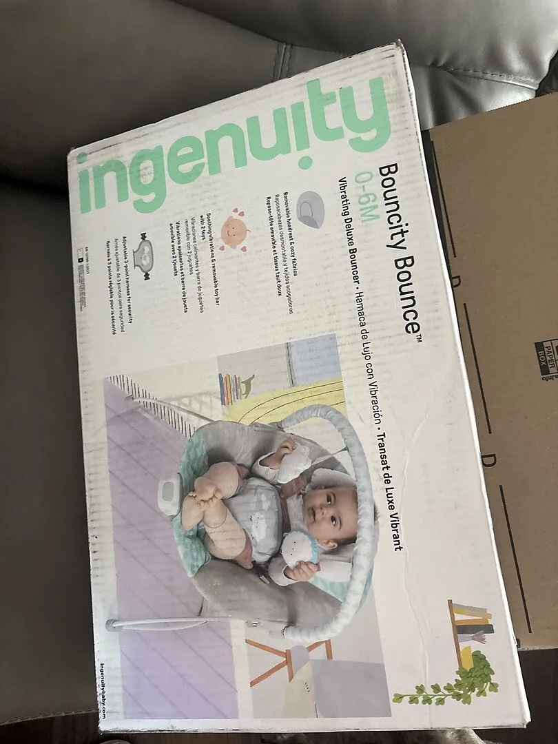 Ity Ingenuity Bouncity Bounce Goji Babywippe Vibration