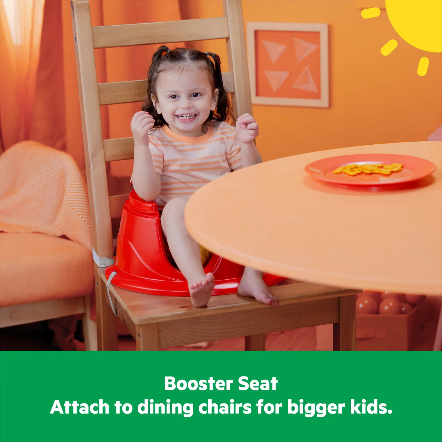 Bright Starts Playful Paradise SuperSeat 3-in-1 Babysitz mit Tablett