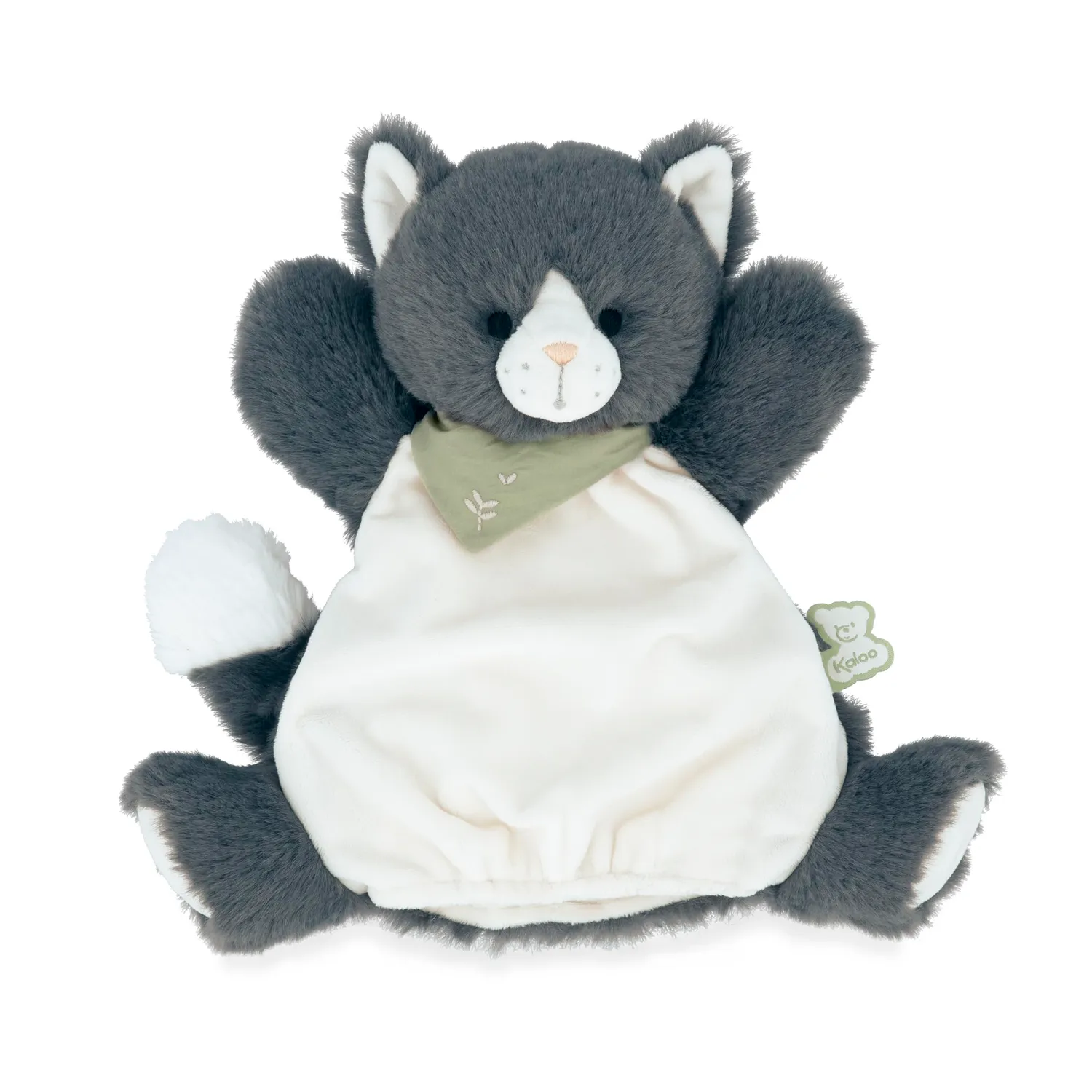Kaloo Les Amis Regliss Esel Handpuppe Kuscheltier 24 cm grau