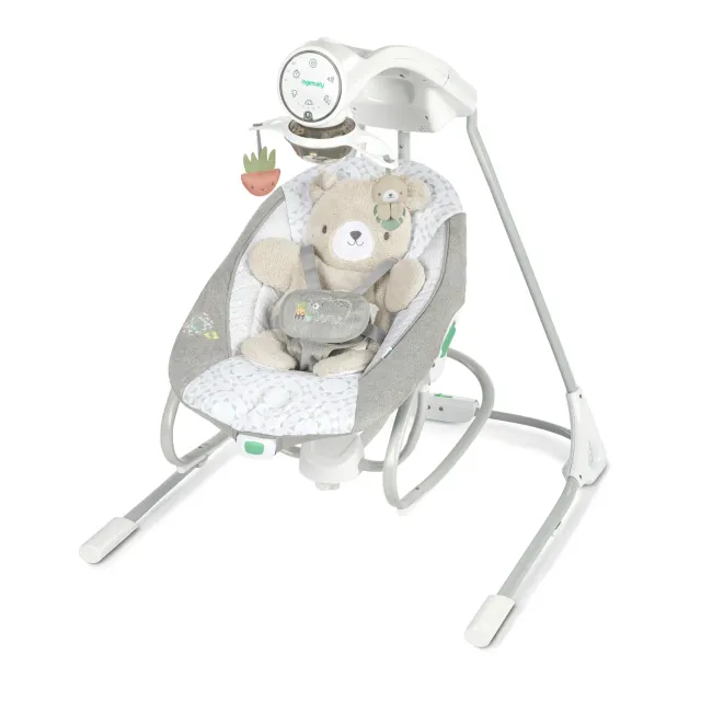 Ingenuity InLighten Soothing Swing Babyschaukel Nate 2-in-1