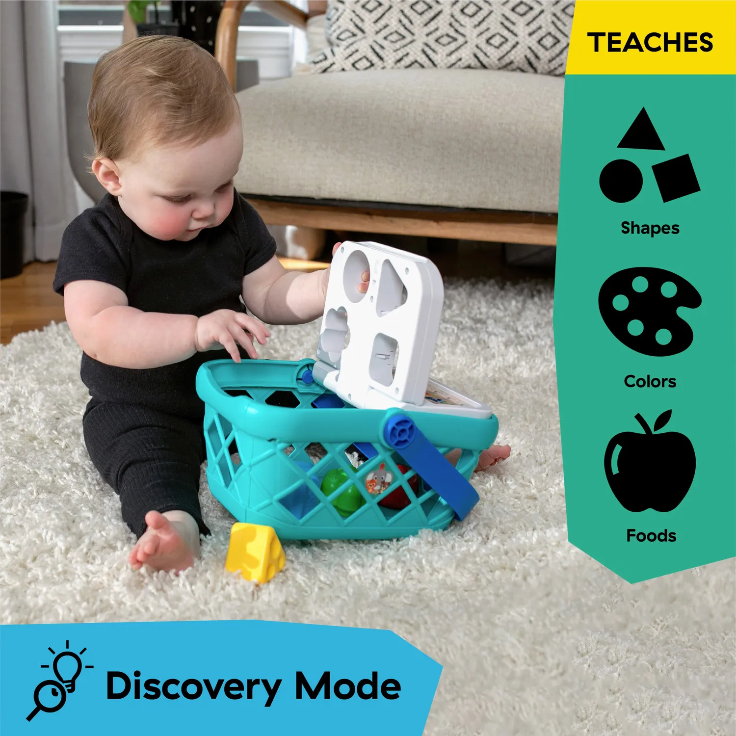 Baby Einstein Magic Touch Einkaufskorb Holz 4-teilig