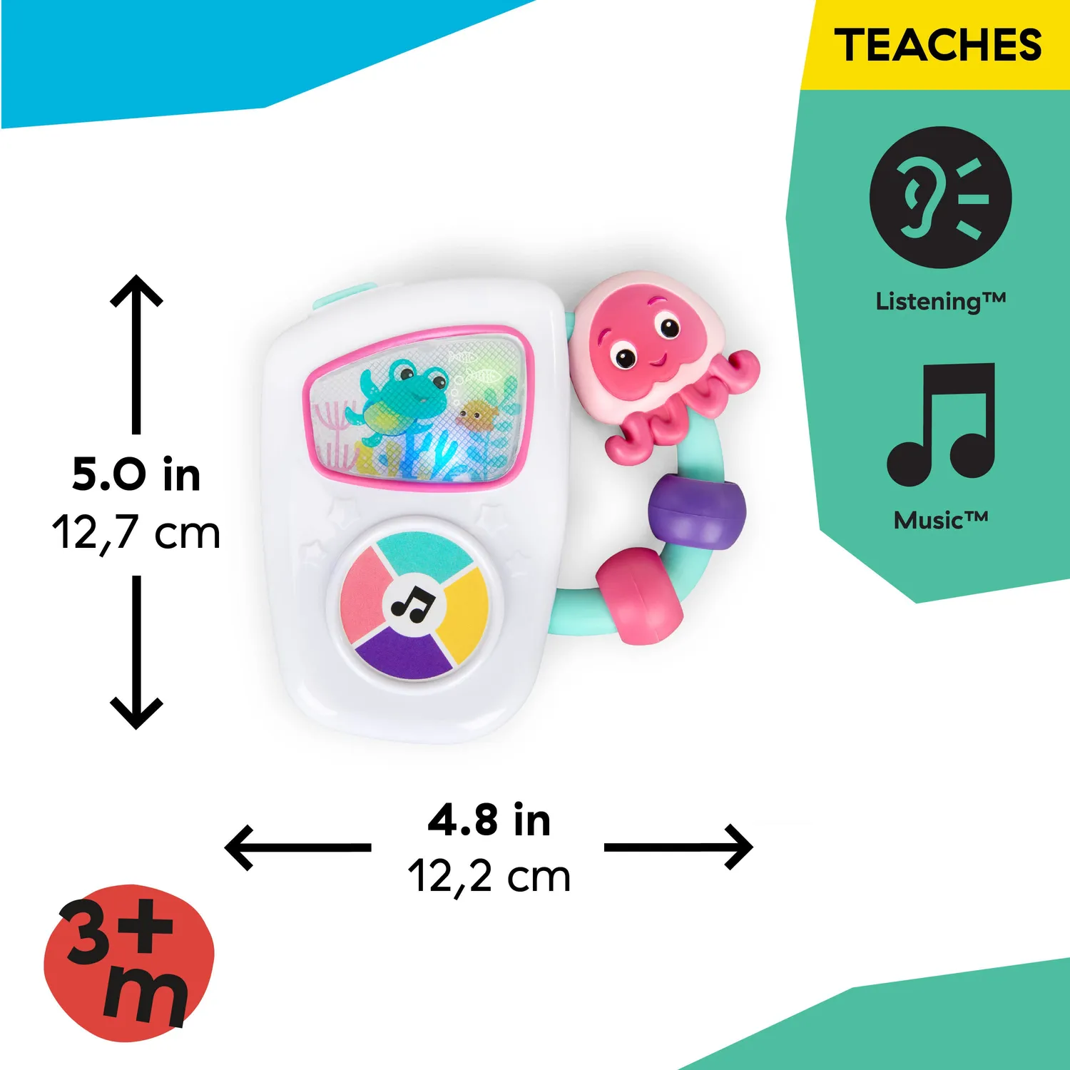 Baby Einstein Ocean Explorers Janet Musikspielzeug 10 Melodien rosa