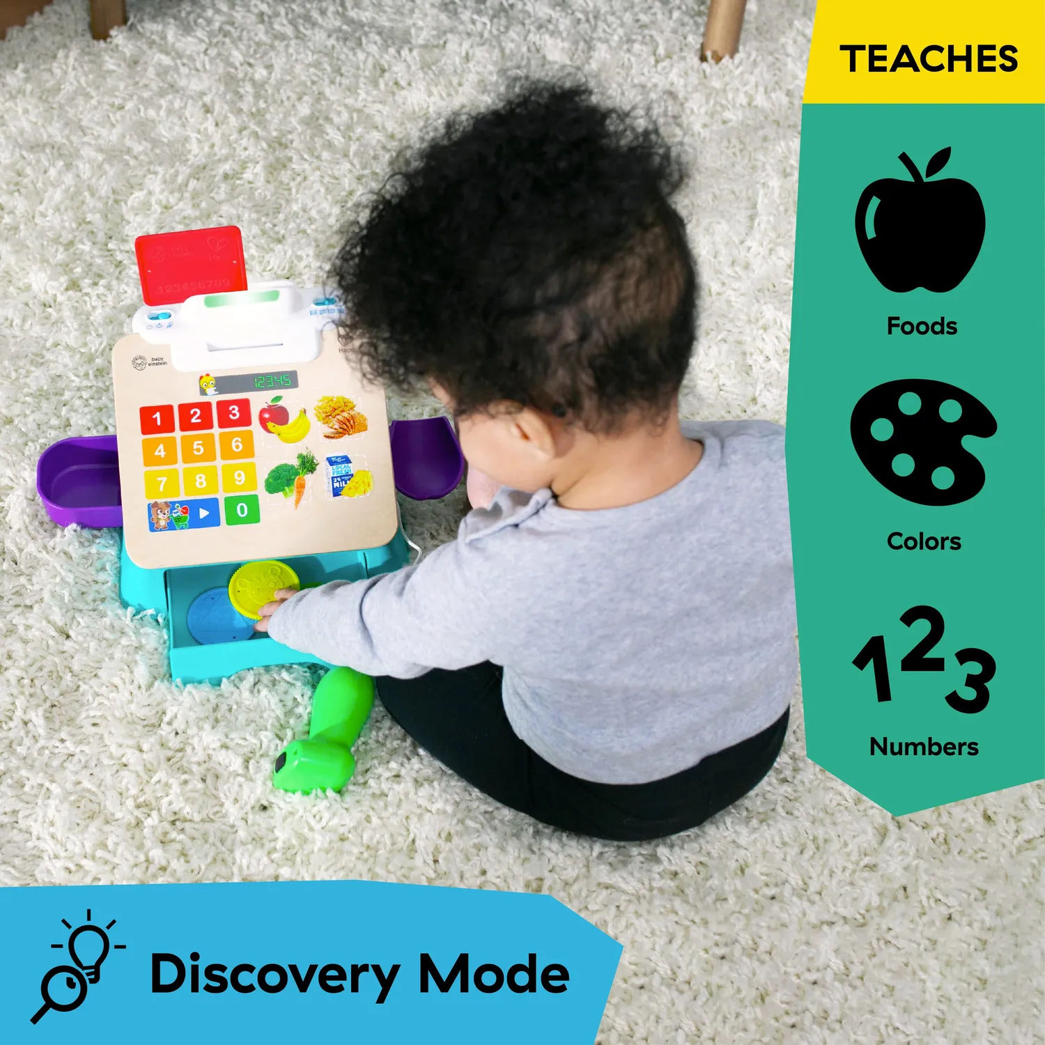 Baby Einstein Magic Touch Registrierkasse Spielzeug Holz