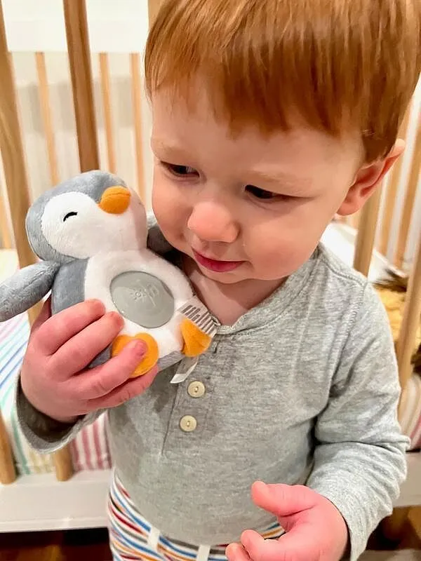 SwaddleMe Slumber Buddies Mini Penguin Einschlafhilfe Pinguin mit Licht