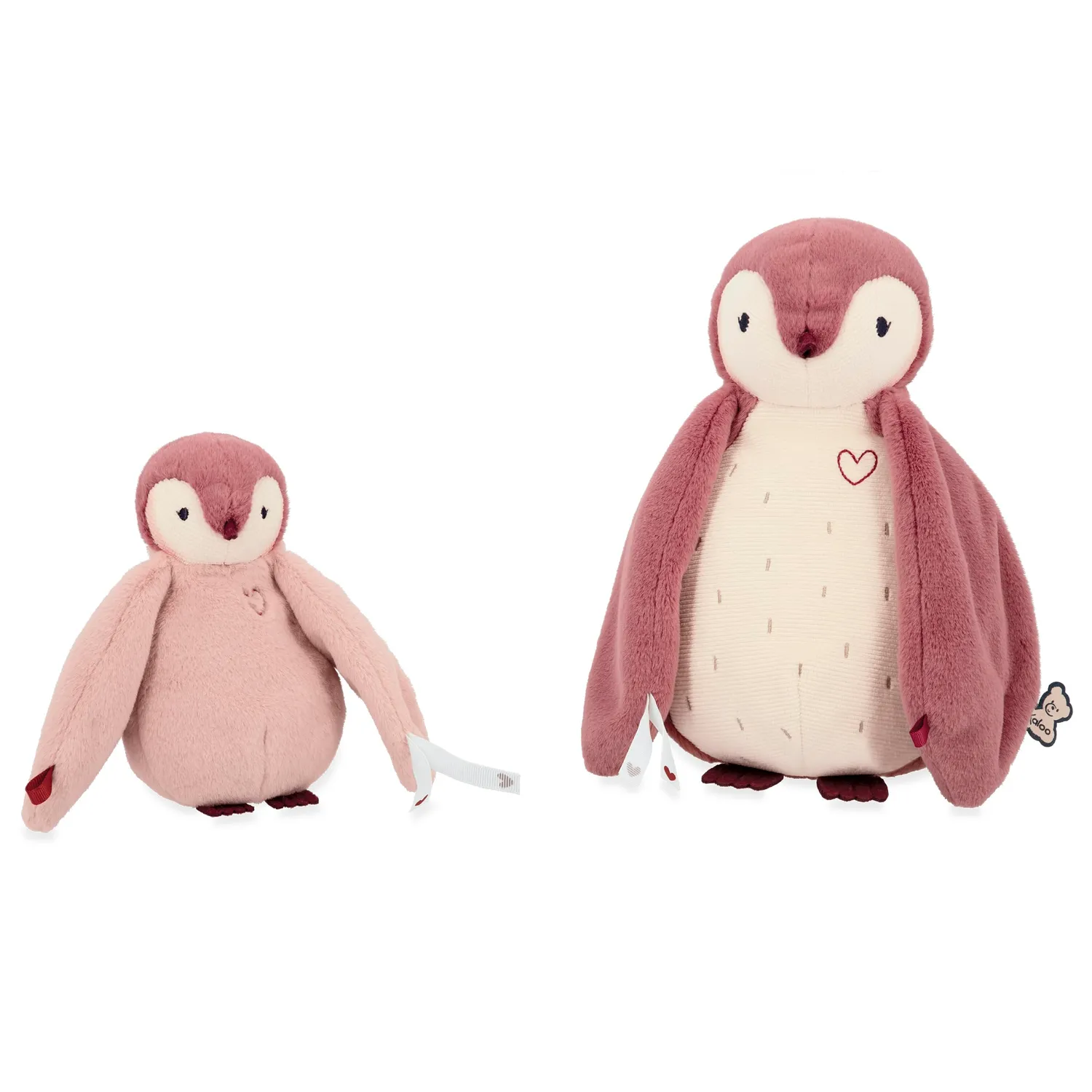 Kaloo Complices Pinguine K212004 Kuscheltier rosa 15/25 cm