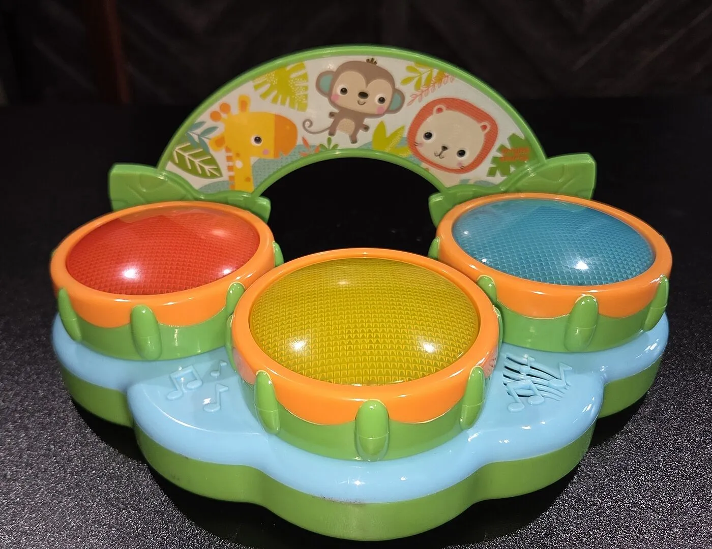 Bright Starts Safari Sounds Spielzeugset 2-tlg mit Trommel und Schlüsseln
