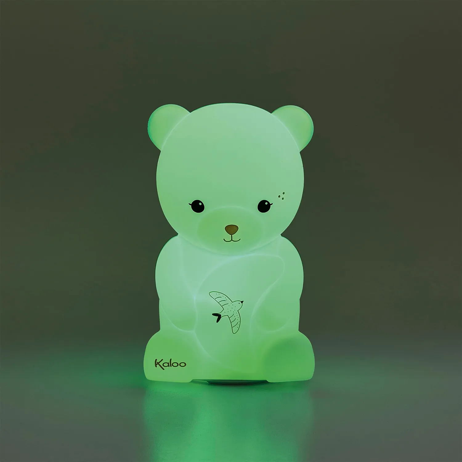 Kaloo Home Bär L LED-Nachtlicht Silikon weiß