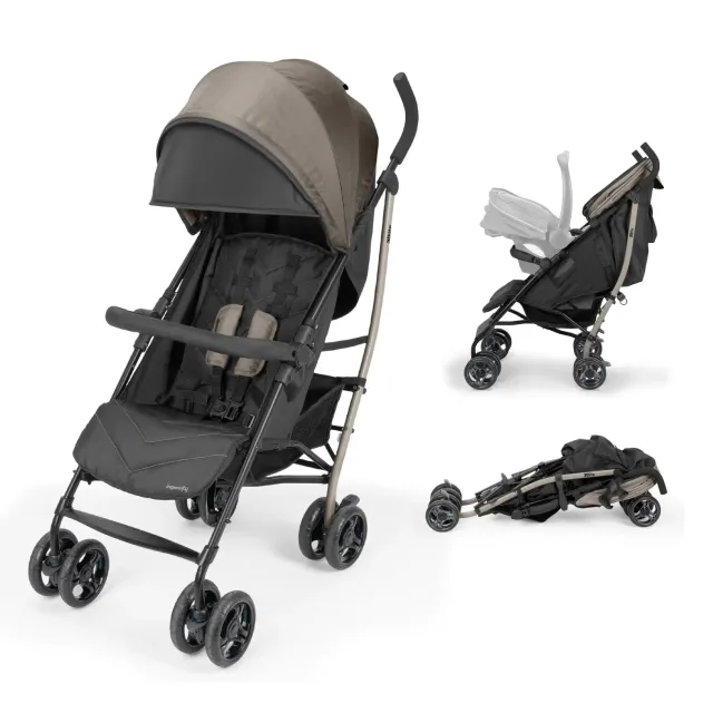 Ingenuity 3Dlite Jewel Buggy Khaki leicht mit Liegeposition