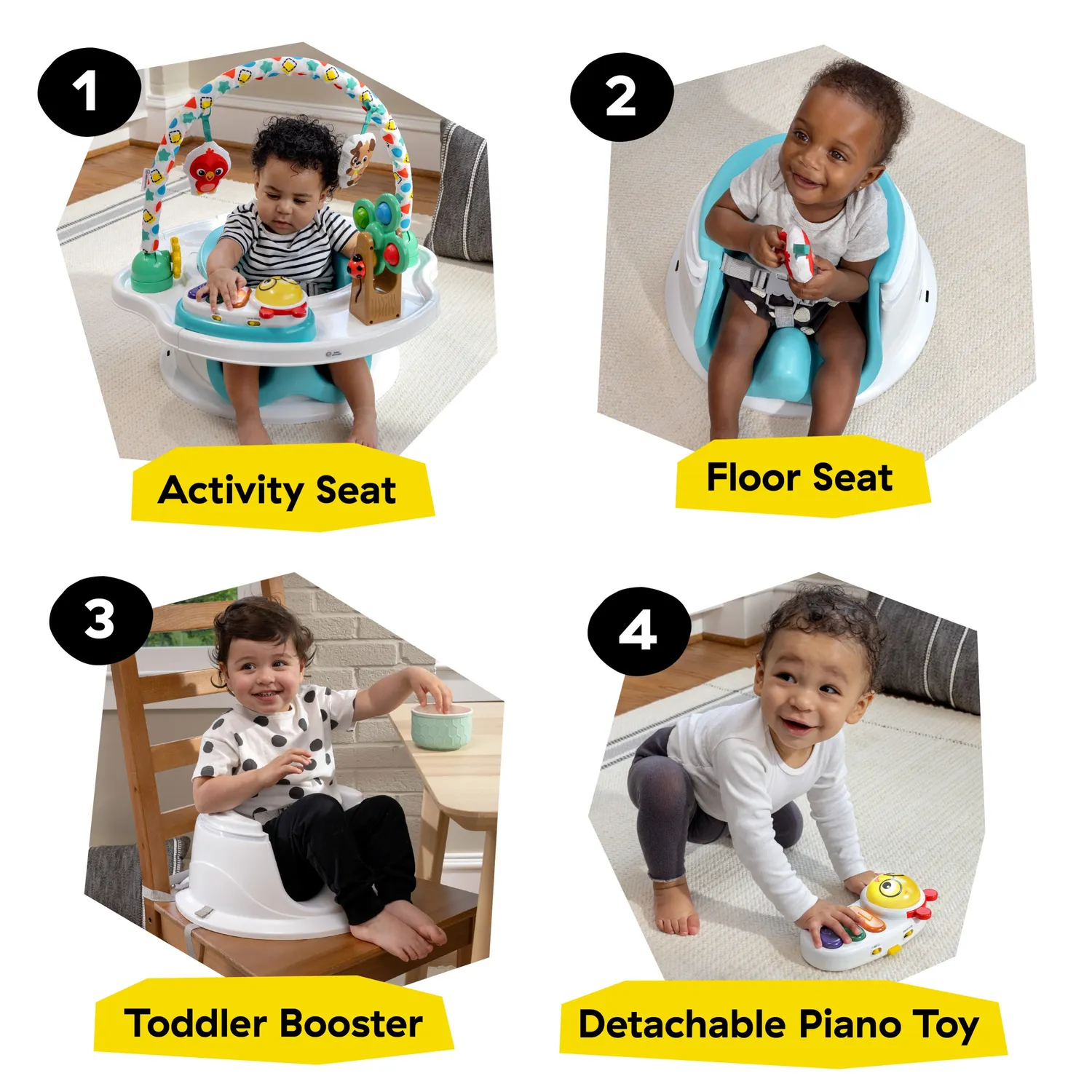 Baby Einstein SuperSeat Touch of Tunes Sitz 3-in-1