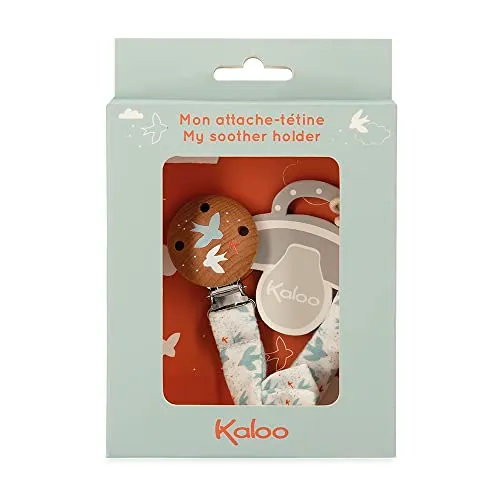 Kaloo K'Doux Schnullerkette Taube 16,5 cm Baumwolle