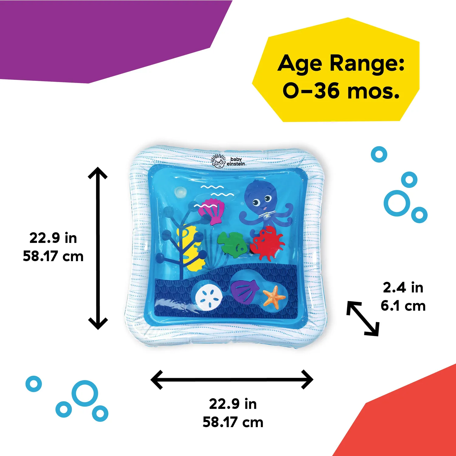 Baby Einstein Opus Ocean Wassermatte Tummy Time