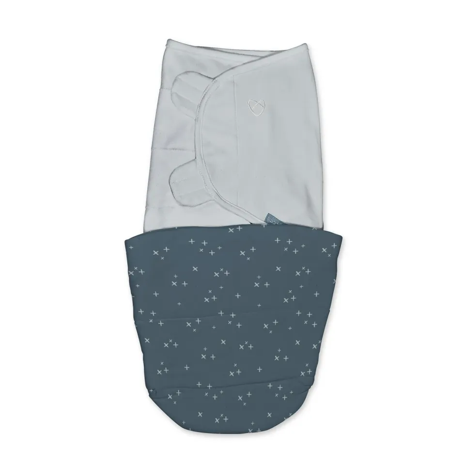 SwaddleMe All Season Pucksack Stardust 0-3 Monate 2-lagig