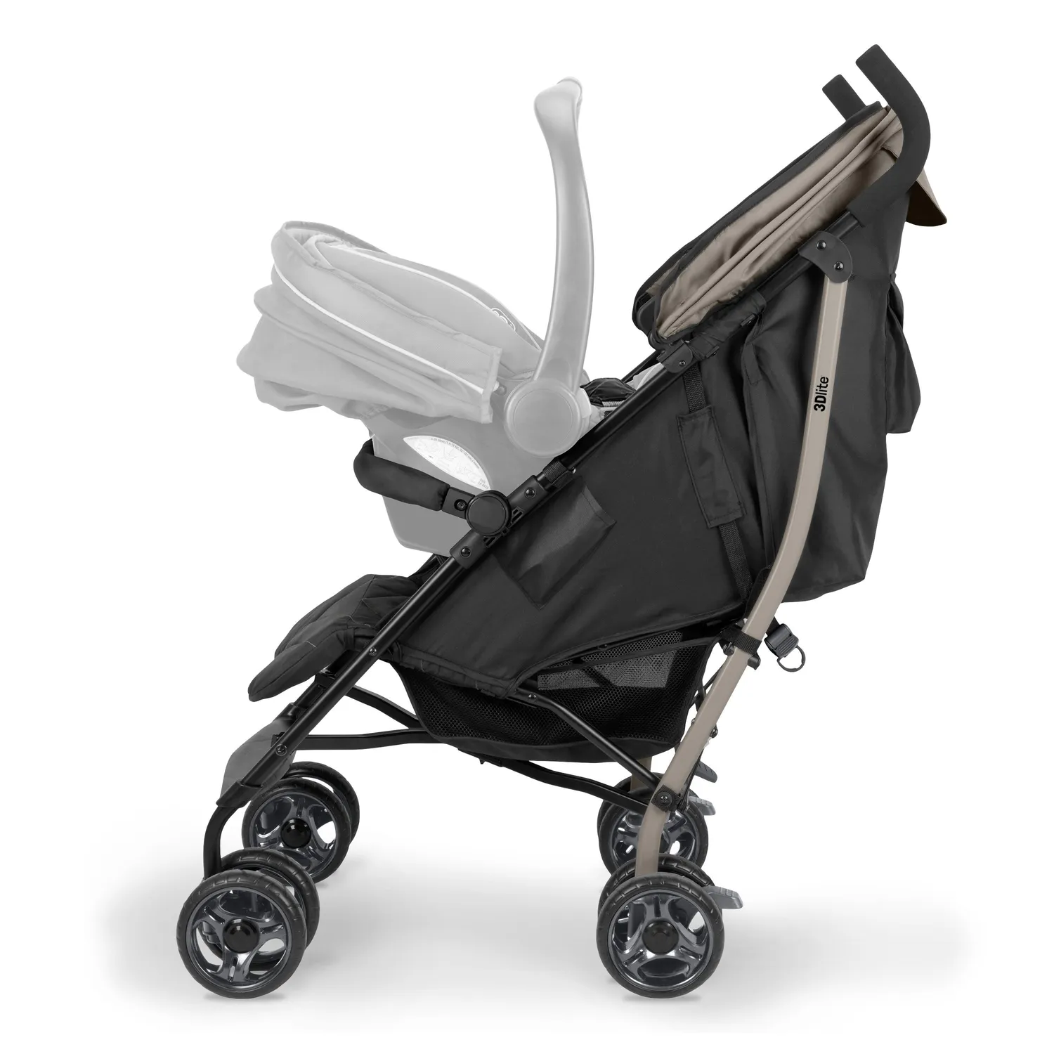 Ingenuity 3Dlite Jewel Buggy Khaki leicht mit Liegeposition
