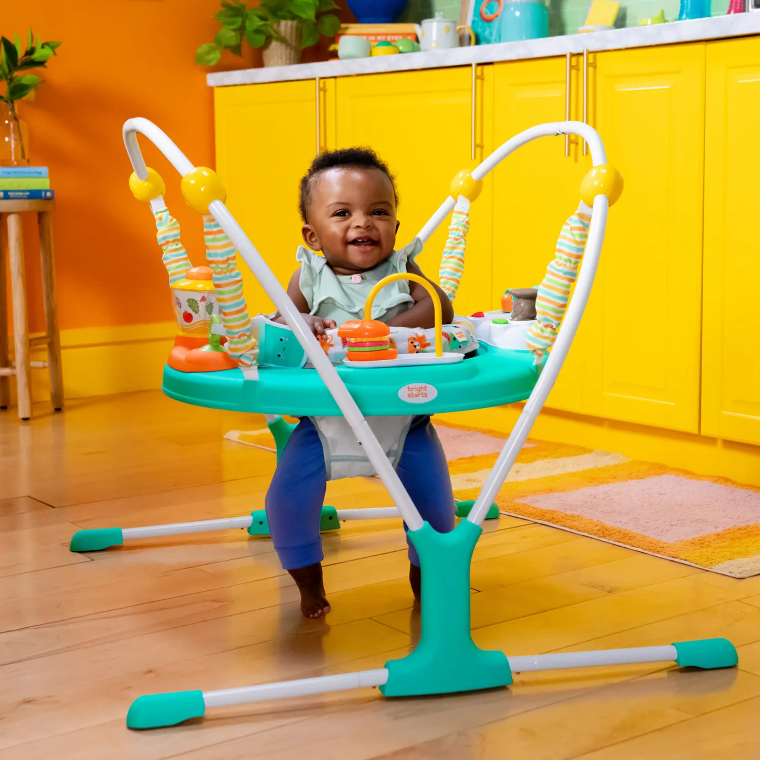 Bright Starts Cooking Up Fun Hüpfer Küche 360° mit Musik