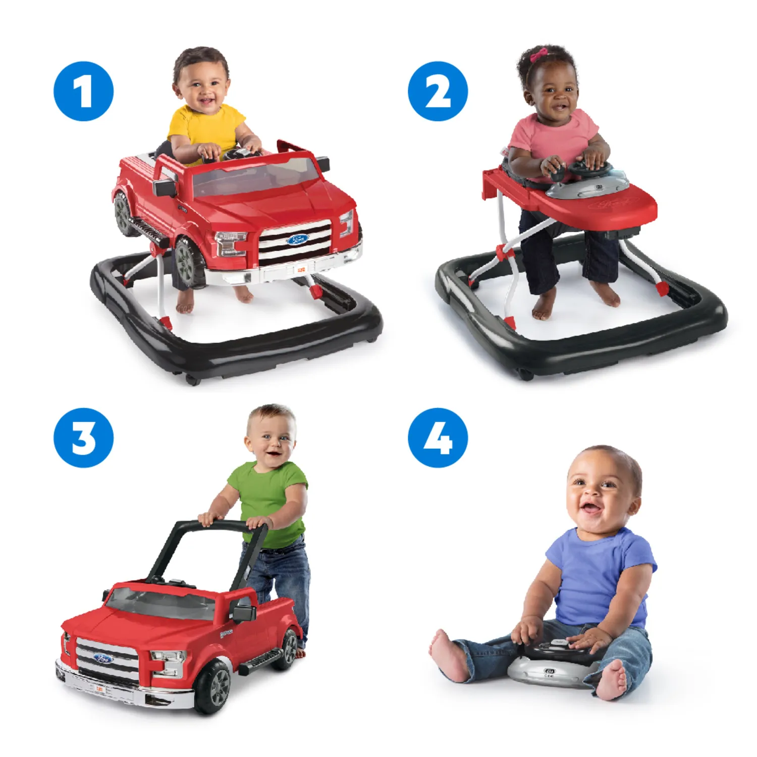 Ford F-150 Ways to Play Lauflernhilfe Rapid Red