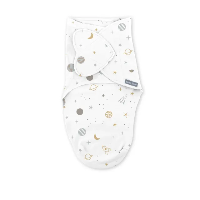 SwaddleMe Monogram Collection Sun Space Pucktuch SM 0-3M Baumwolle