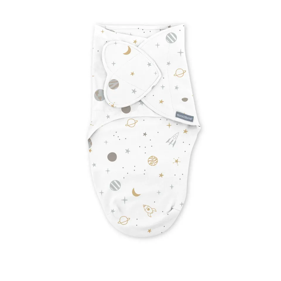 SwaddleMe Monogram Collection Sun Space Pucktuch SM 0-3M Baumwolle