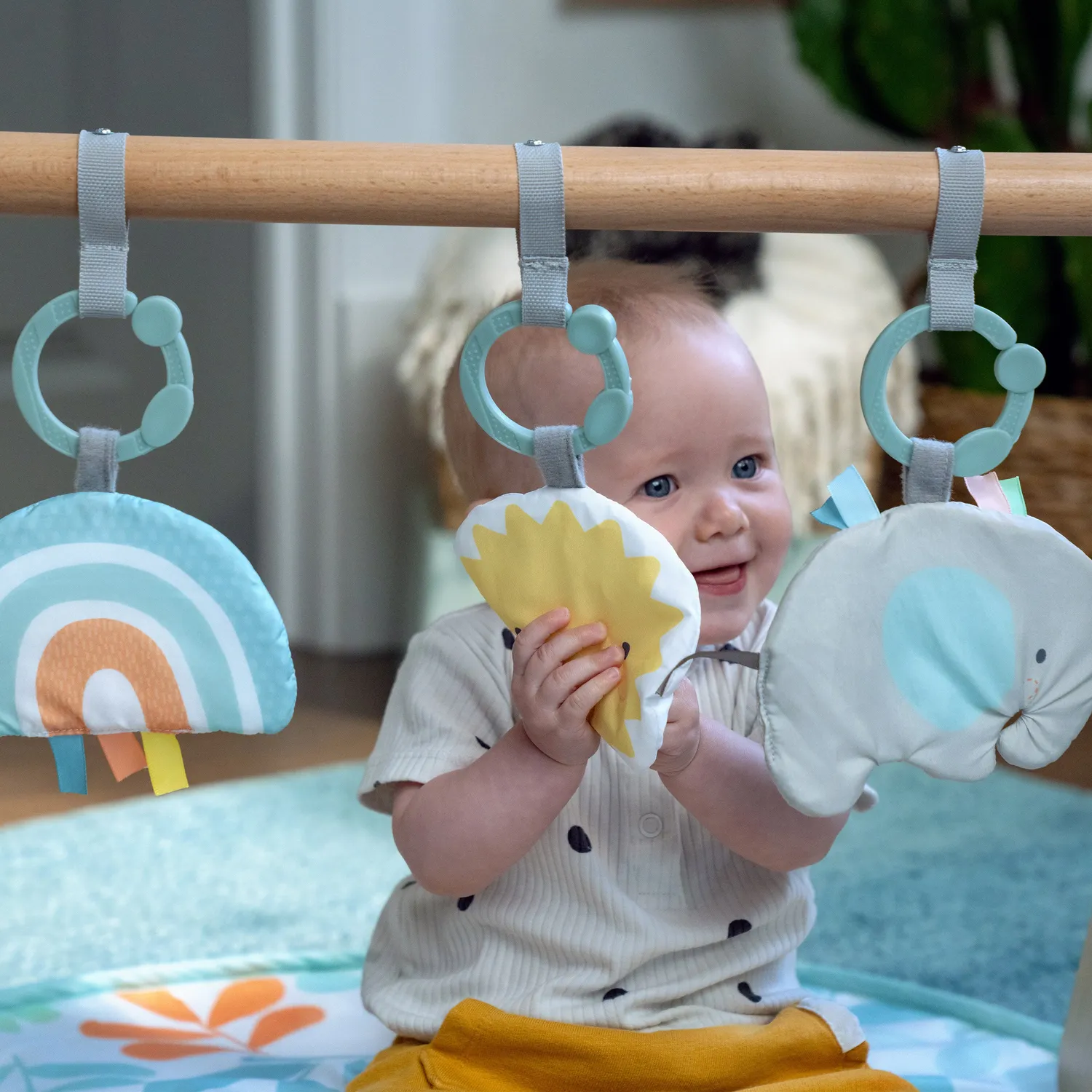 Ingenuity Sun Valley Spielbogen Holz mit Spielmatte 0-36 M