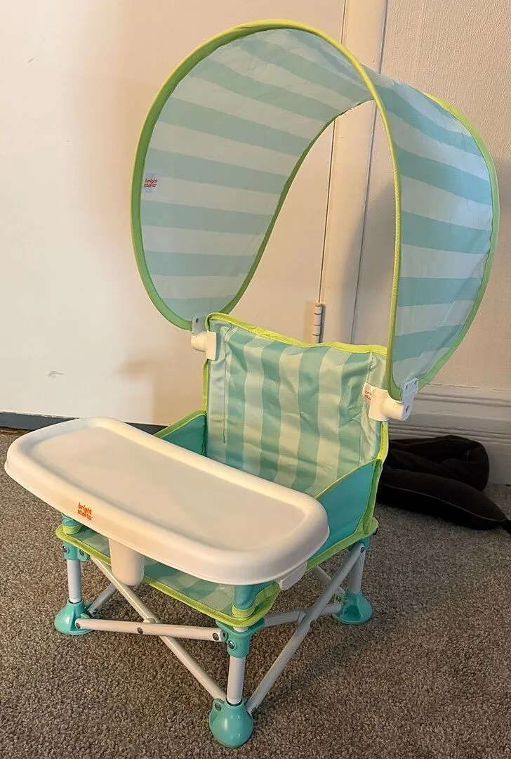 Bright Starts Pop N Sit Cabana Sitzerhöhung Teal UPF50+