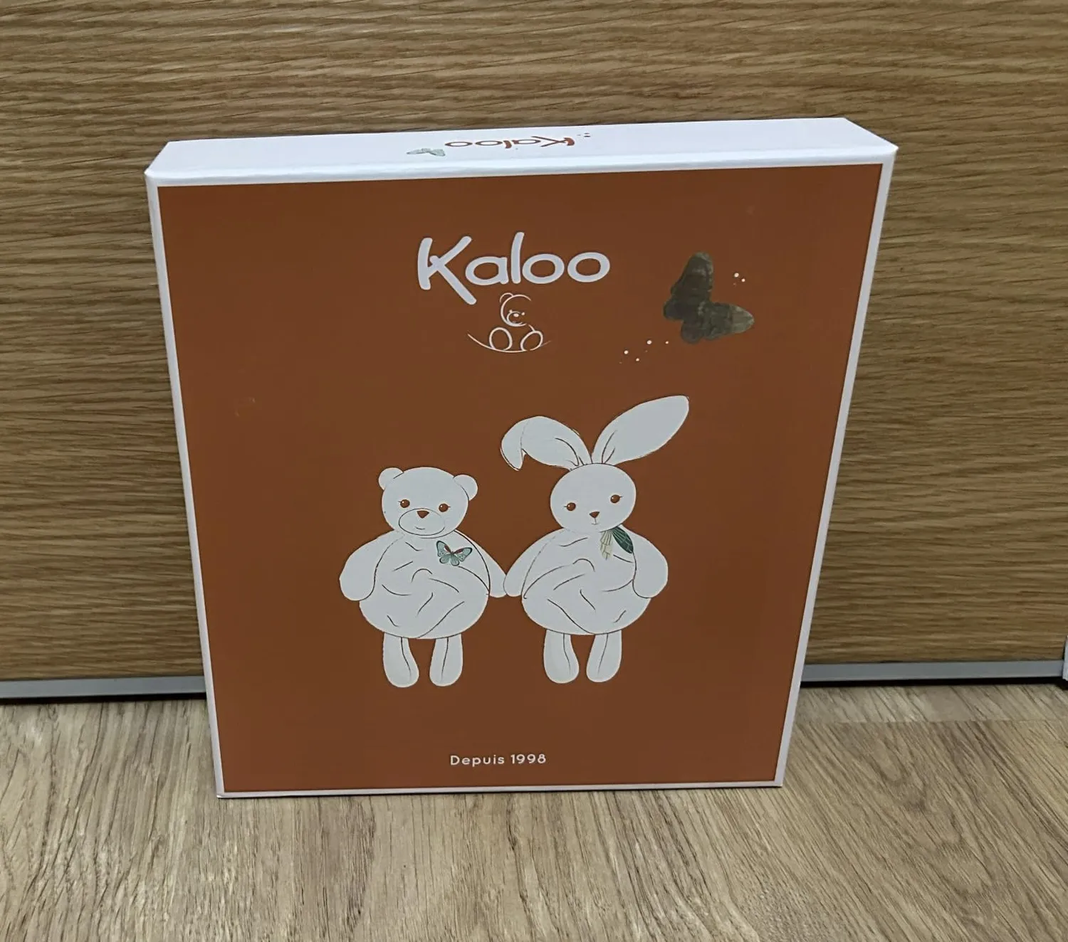 Kaloo Plume Hase Schmusetuch zimt 26 cm ultraweich