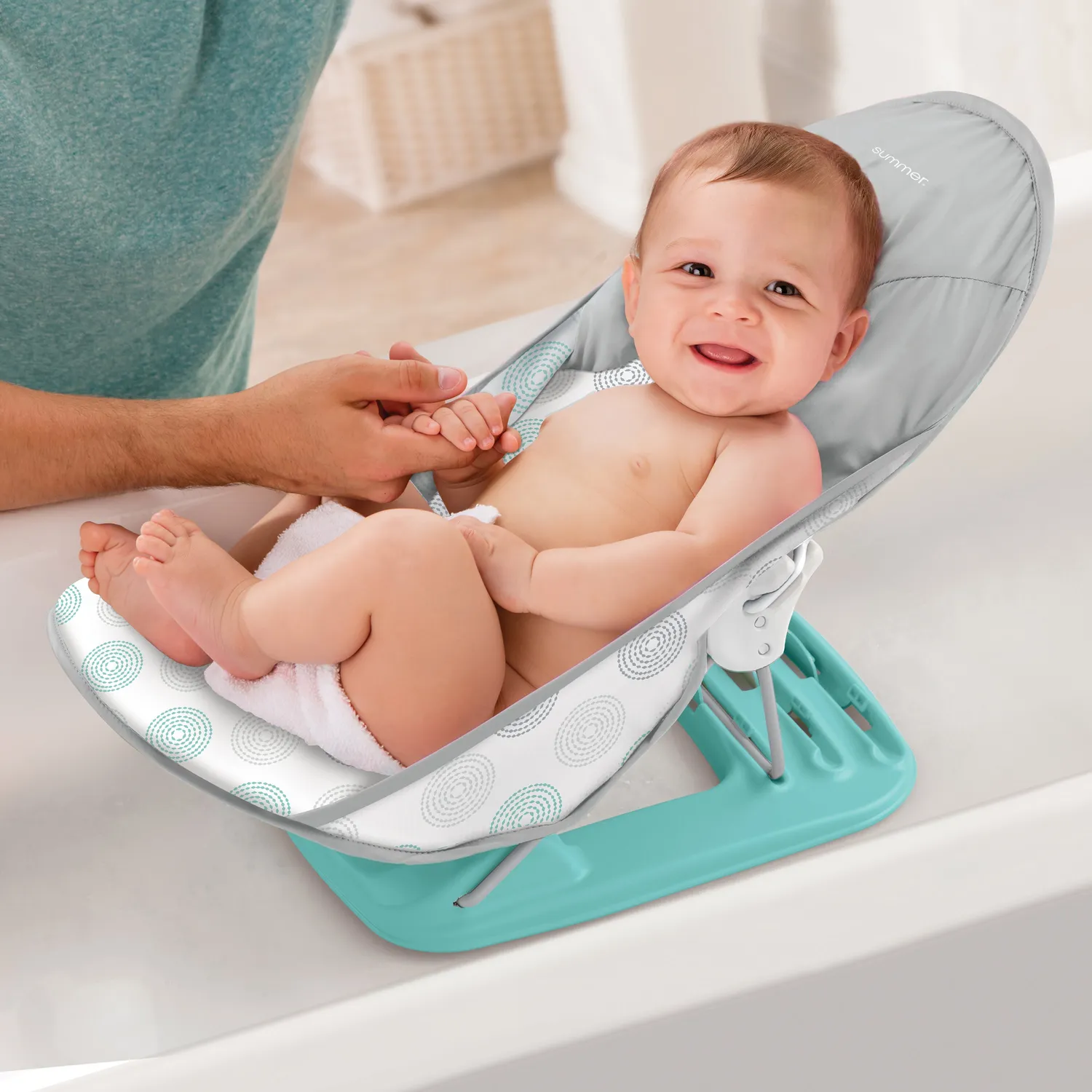 Summer Infant Deluxe Badesitz Netz 0-6 Monate waschbar